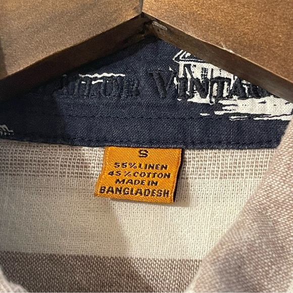 Tailor Vintage Small Men’s Button Down Shirt - Picture 3 of 4